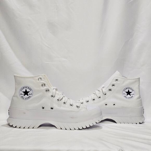 Converse Women's CTASLugged Heel Hi Tops Size 5.5 A10364C White NWT - Picture 3 of 7